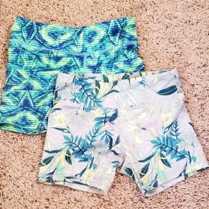 (3 for $9) Activewear shorts- girls 8